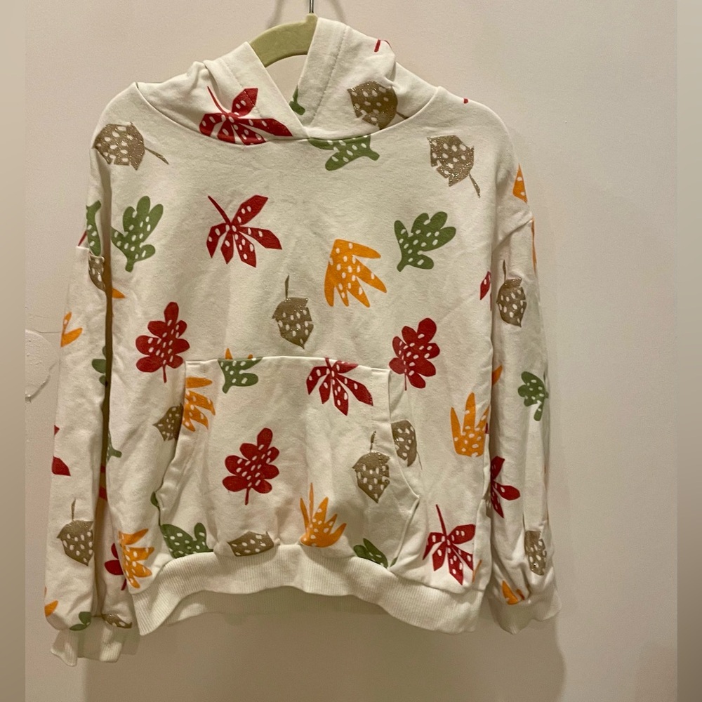 Hoodie with fall leaves